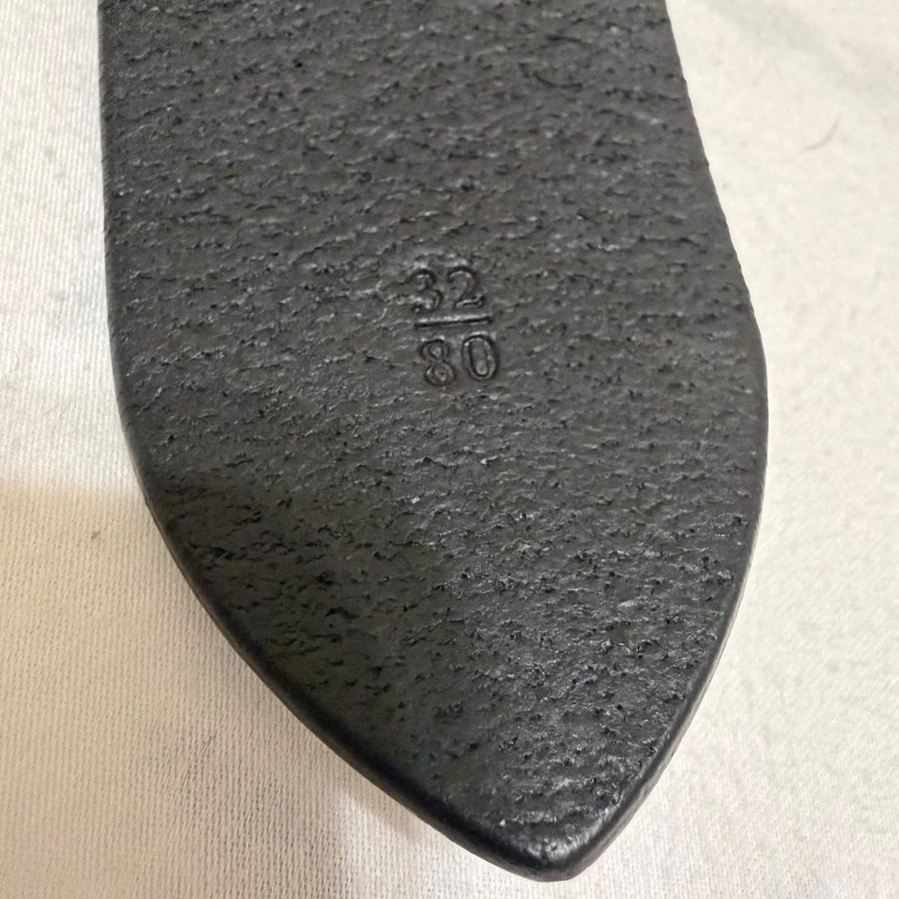 J & M DAVIDSON LEATHER BELT